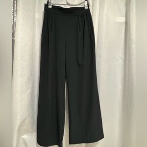 NIKE 24.7 perfect stretch Elegant Black Wide-Leg Pants size small